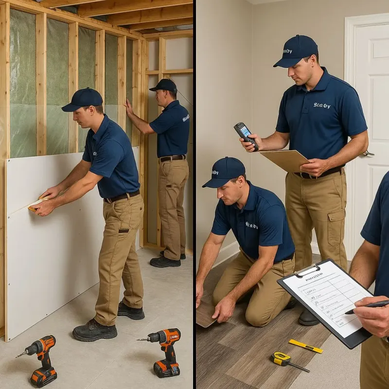 Repairs and Reconstruction process in Lowesville, NC