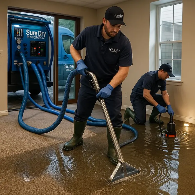 Water Extraction and Removal process in Lowesville, NC